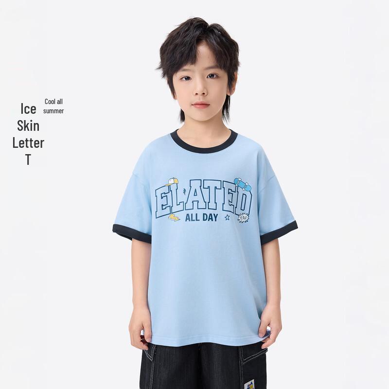 Boys Ice-Feel Cotton Letter Print Short-Sleeve T-Shirt 150
Boys Ice-Feel Cotton Letter Print Short-Sleeve T-Shirt 150