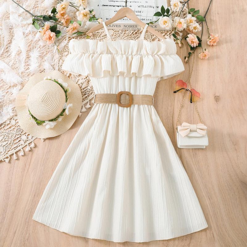 Girls Dress Summer European and American Style Internet Celebrity Suspender Lace Princess Dress 8Y абрикосовий
Girls Dress Summer European and American Style Internet Celebrity Suspender Lace Princess Dress 8Y абрикосовий