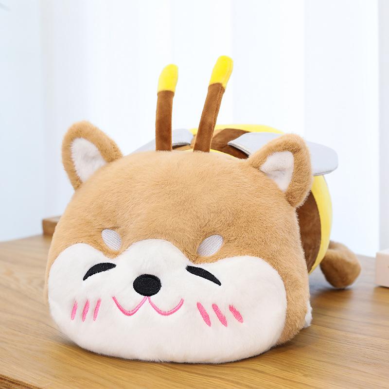 The new cute bee transforms into a Shiba Inu party plush toy Shiba Inu doll bed companion sleeping girl throw pillow 35 cm
The new cute bee transforms into a Shiba Inu party plush toy Shiba Inu doll bed companion sleeping girl throw pillow 35 cm