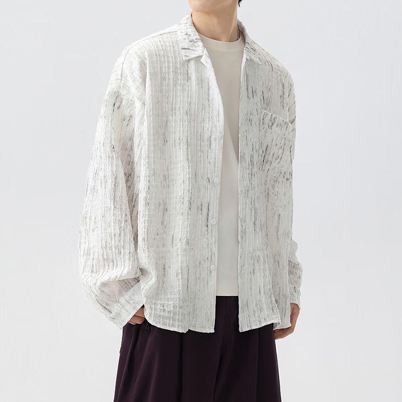 Men s Long-Sleeve Button-Down Shirt L
Men s Long-Sleeve Button-Down Shirt L