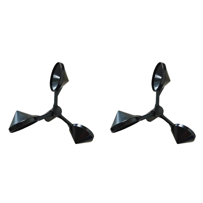 2X Anemometer Housing Wind Part Direction Indicator Shell 3-Cup Shell For Anemometer чорний
2X Anemometer Housing Wind Part Direction Indicator Shell 3-Cup Shell For Anemometer чорний