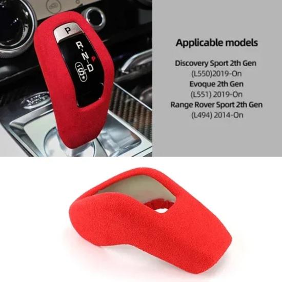 Alcantara Suede Wrapping Gear Shift Knob ABS Trim Cover Decoration For Range Rover Evoque L551 L494 Discovery Sport L550 Z-7-2 Red
Alcantara Suede Wrapping Gear Shift Knob ABS Trim Cover Decoration For Range Rover Evoque L551 L494 Discovery Sport L550 Z-7-2 Red