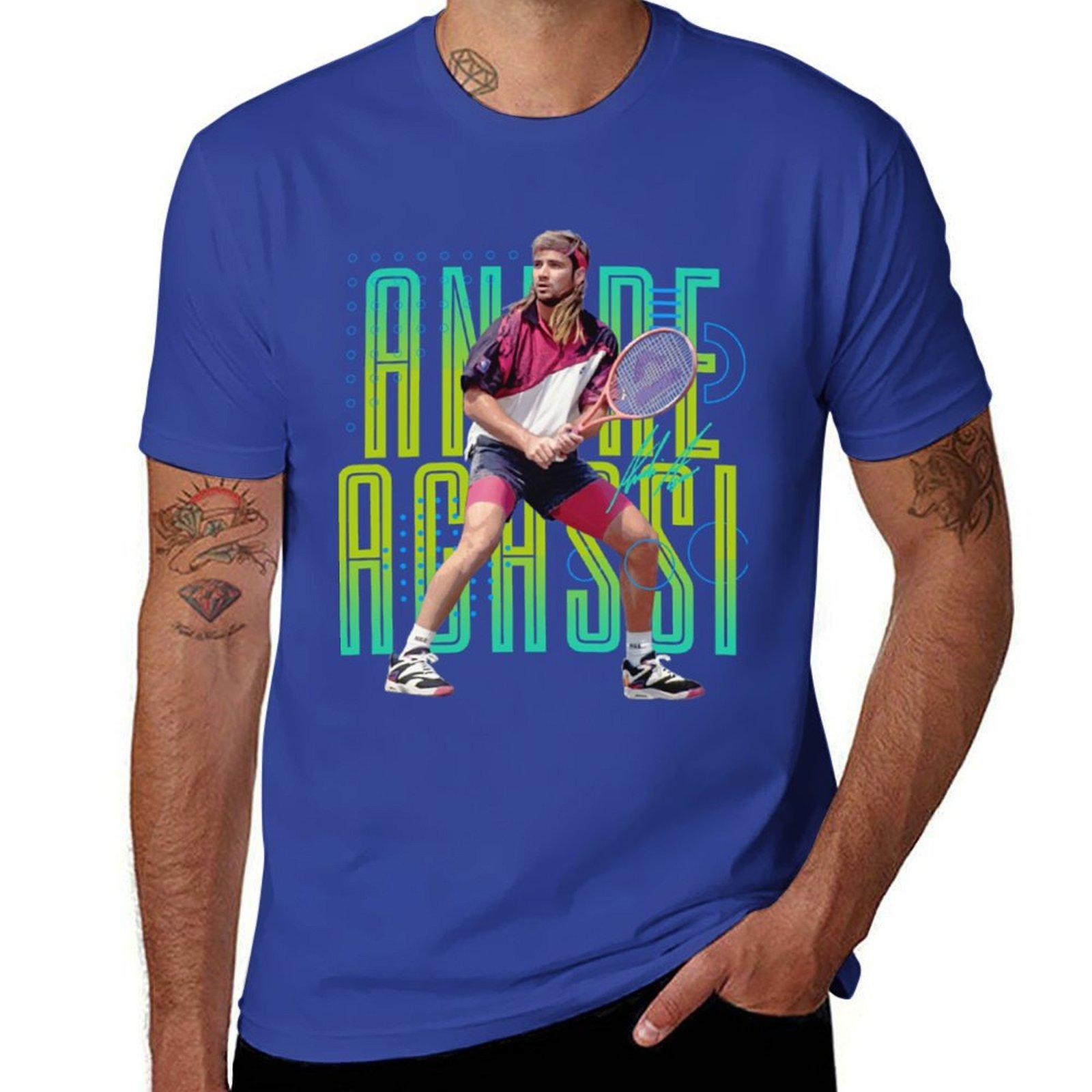 Andre Agassi 90 s T-Shirt customs design your own anime clothes summer top T-shirt men 2XL
Andre Agassi 90 s T-Shirt customs design your own anime clothes summer top T-shirt men 2XL