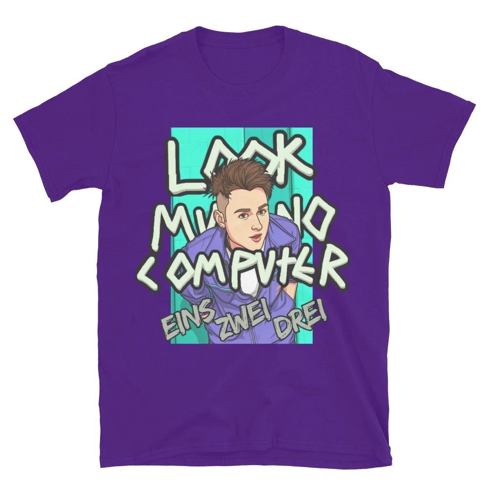 Look Mum no Computer Eins Zwei Drei T-shirt Unisex Eurovison 2026 Tee S
Look Mum no Computer Eins Zwei Drei T-shirt Unisex Eurovison 2026 Tee S