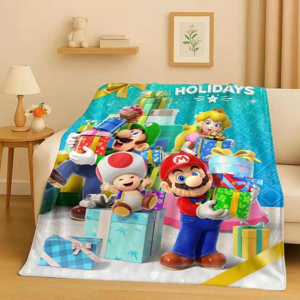 3D Mario Game Cartoon Christmas Gift Flannel Blanket,Ultra Soft Warm Plush Throw for Home Bedroom Bed Sofa Cover Travel 75x90cm
3D Mario Game Cartoon Christmas Gift Flannel Blanket,Ultra Soft Warm Plush Throw for Home Bedroom Bed Sofa Cover Travel 75x90cm