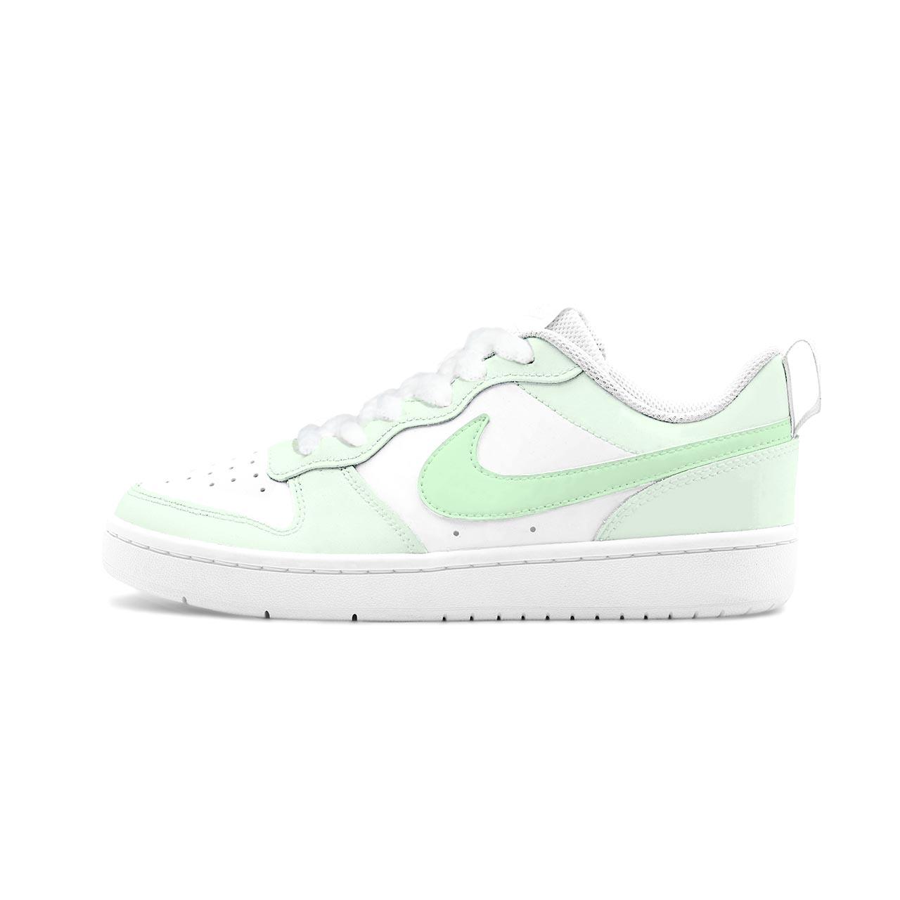 Nike Court Borough 2 Spring Milk Green Leather Cushioning Abrasion Resistant Slip Resistant Low top Skateboard Shoes BQ5448-100(Team1855 ) 38
Nike Court Borough 2 Spring Milk Green Leather Cushioning Abrasion Resistant Slip Resistant Low top Skateboard Shoes BQ5448-100(Team1855 ) 38