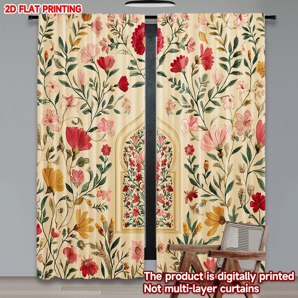 Flat Printing Happy Valentine Day Party Curtains Palaces India Digital Printed Polyester Drapes Family Curtain Set Of 2 Made Washable W100*H70(CM)-Rod Pocket&2PCS
Flat Printing Happy Valentine Day Party Curtains Palaces India Digital Printed Polyester Drapes Family Curtain Set Of 2 Made Washable W100*H70(CM)-Rod Pocket&2PCS