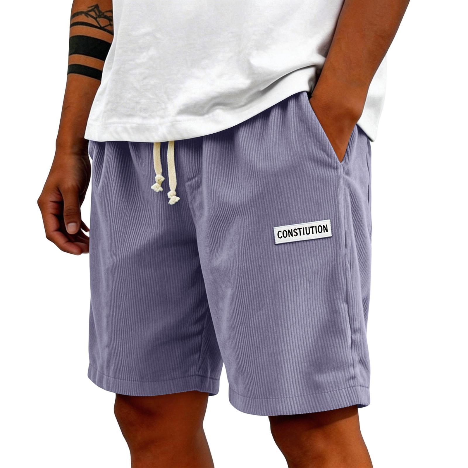 Men Corduroy Casual Shorts with Drawstring Waistband Relaxed Fit Summer Lightweight Shorts with Patch Pocket XXL
Men Corduroy Casual Shorts with Drawstring Waistband Relaxed Fit Summer Lightweight Shorts with Patch Pocket XXL