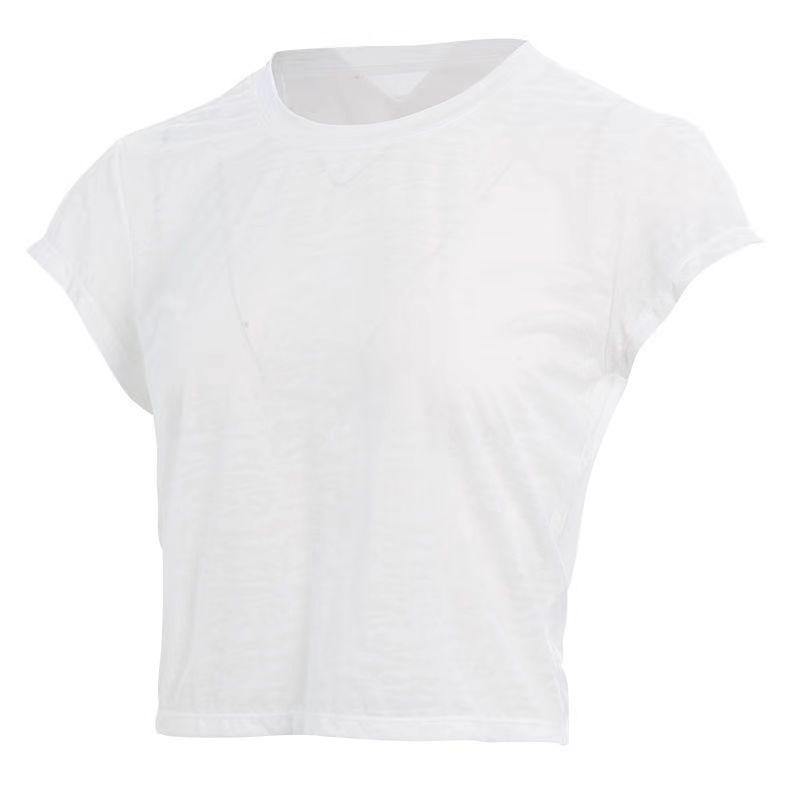 Женский дышащий сетчатый спортивный топ - с коротким рукавом, накидка для йоги и бега Large белый
Женский дышащий сетчатый спортивный топ - с коротким рукавом, накидка для йоги и бега Large белый