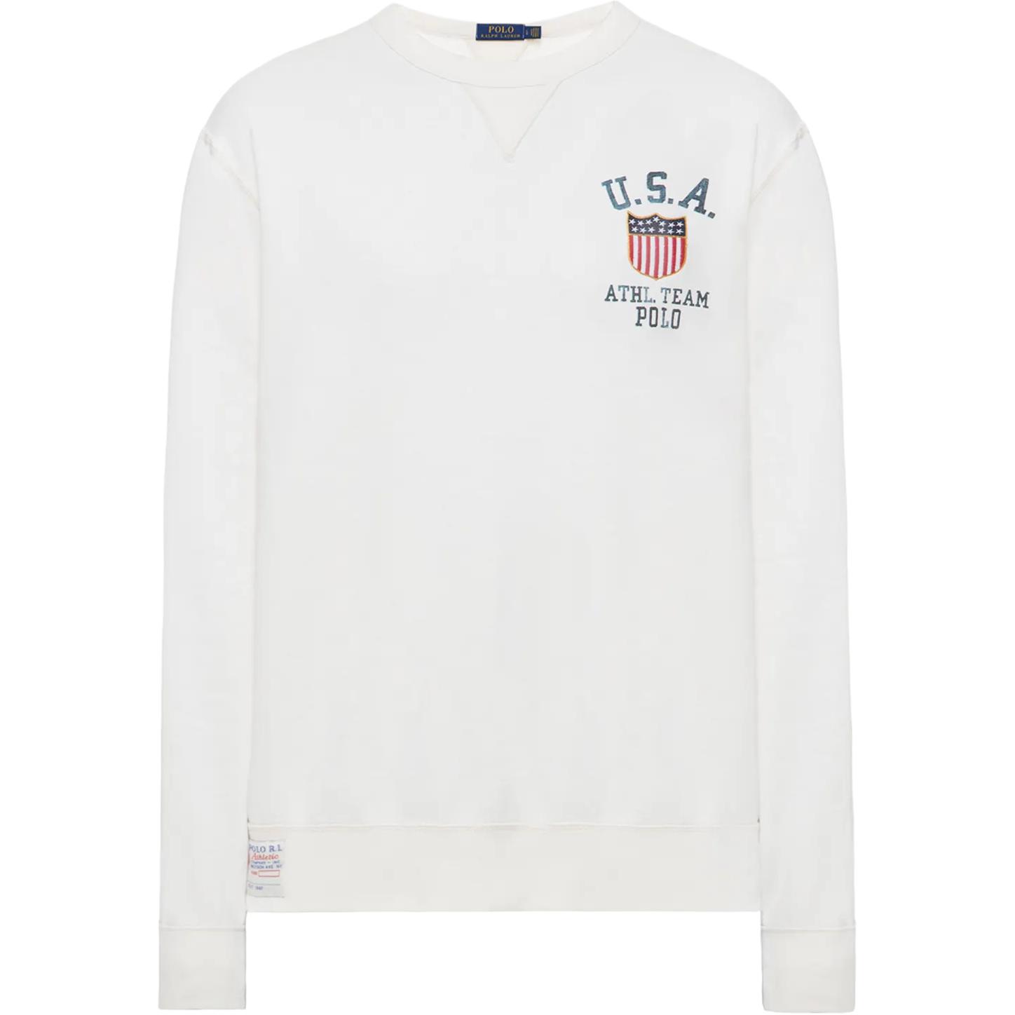 Polo Ralph Lauren Logo Embroidered Crew Neck Long Sleeve Fleece Sweatshirt Men sweatshirt 710746572-001 L
Polo Ralph Lauren Logo Embroidered Crew Neck Long Sleeve Fleece Sweatshirt Men sweatshirt 710746572-001 L