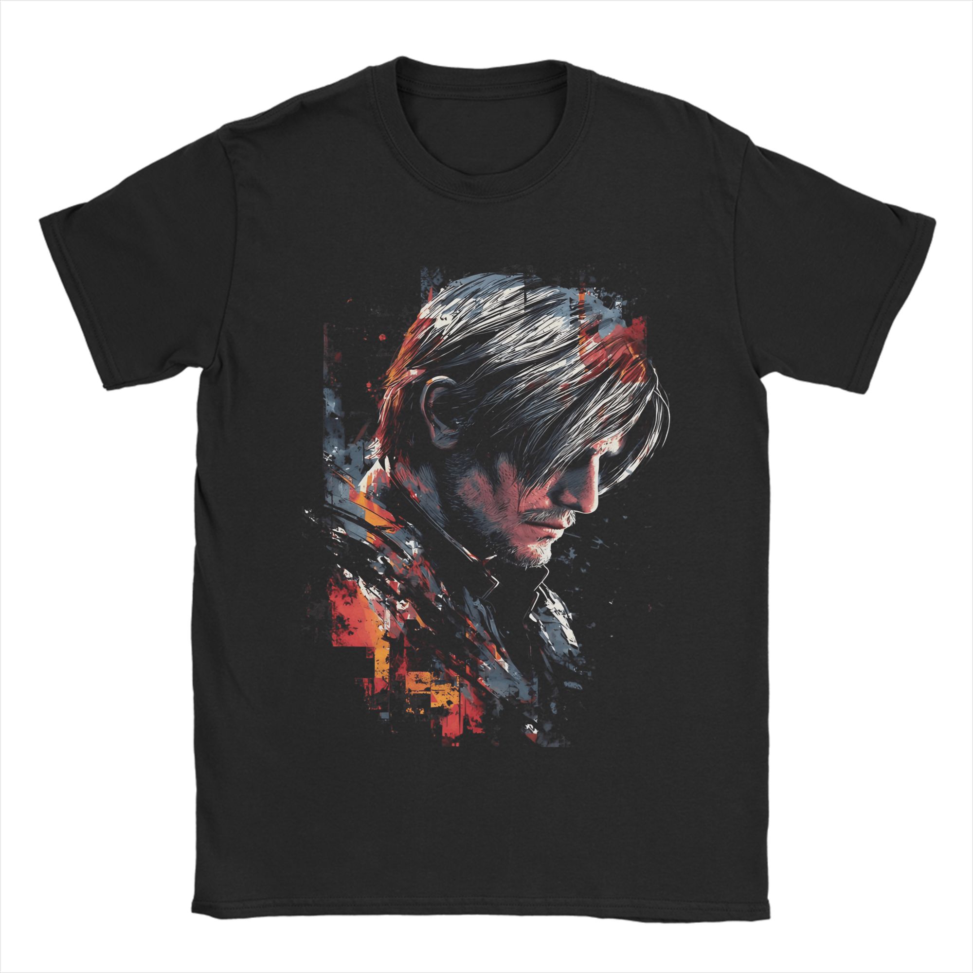 Mens Leon Kennedy T Shirts 100 Cotton Clothes Cool Short Sleeve Crewneck Tee Shirt Gift TShirts S
Mens Leon Kennedy T Shirts 100 Cotton Clothes Cool Short Sleeve Crewneck Tee Shirt Gift TShirts S