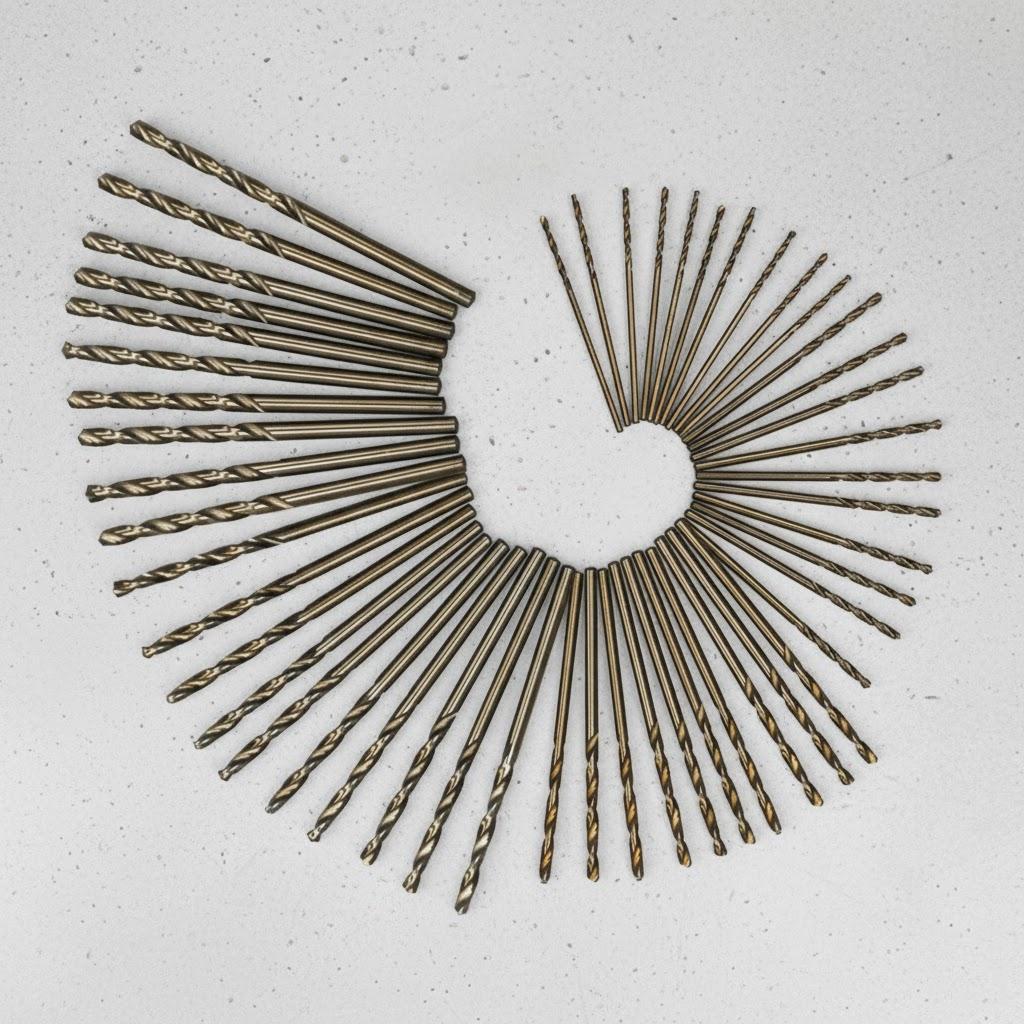 50pcs M35 Cobalt Steel Twist Drill Bits Set HSS High Speed Steel Heat Resistant Straight Shank Durable Drilling Tools
50pcs M35 Cobalt Steel Twist Drill Bits Set HSS High Speed Steel Heat Resistant Straight Shank Durable Drilling Tools