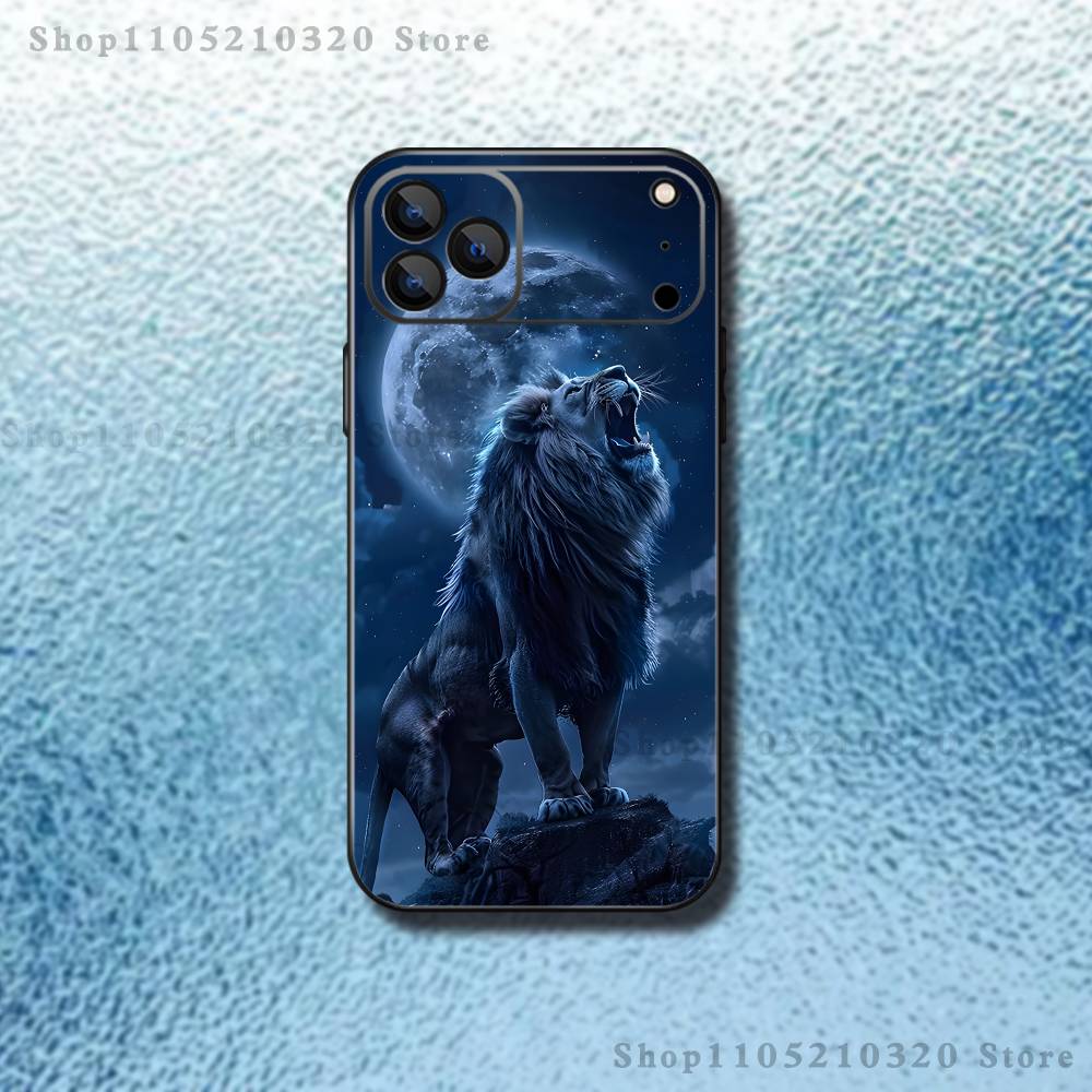 Animal domineering lion Phone Case For iPhone 17,16,15,14,13,12,11,Pro,Max,Plus,E,SE4,Air,Mini Black Soft Funda iPhone12PRO
Animal domineering lion Phone Case For iPhone 17,16,15,14,13,12,11,Pro,Max,Plus,E,SE4,Air,Mini Black Soft Funda iPhone12PRO
