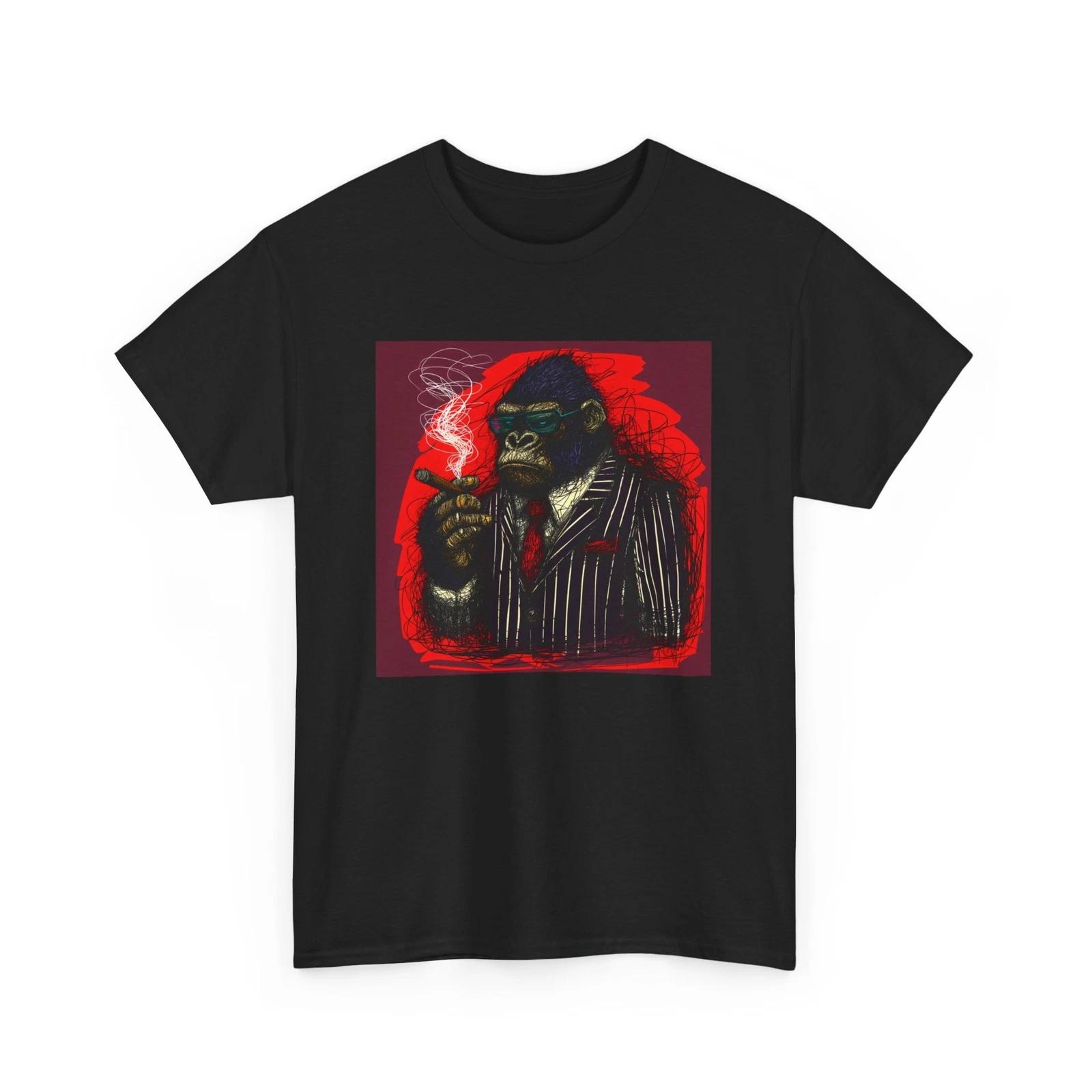 Unisex Adult T Shirt Gorilla Pinstripe Vintage Style Art L
Unisex Adult T Shirt Gorilla Pinstripe Vintage Style Art L