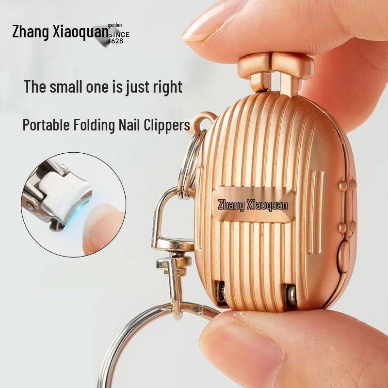 Zhang Xiaoquan Mini Folding Nail Clipper with Keychain Pendant Compact Folding Clip золотой
Zhang Xiaoquan Mini Folding Nail Clipper with Keychain Pendant Compact Folding Clip золотой