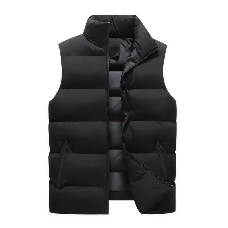 2026 Mens Vest Jacket Warm Sleeveless Jackets Winter Waterproof Zipper Coat Autumn Stand-up Collar Casual Waistcoat 5XL чорний
2026 Mens Vest Jacket Warm Sleeveless Jackets Winter Waterproof Zipper Coat Autumn Stand-up Collar Casual Waistcoat 5XL чорний