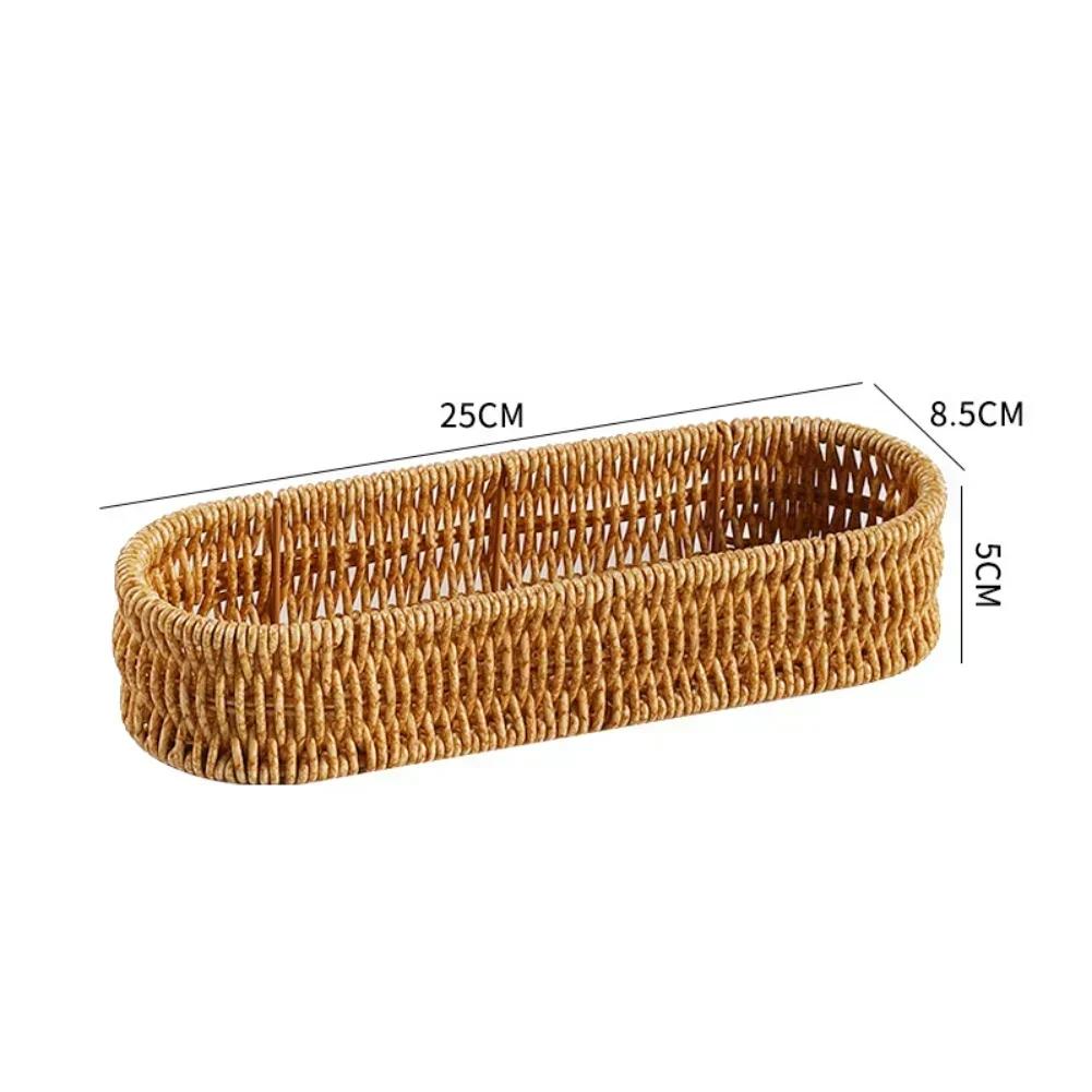 Kitchen storage hand woven chopstick box basket organizer for forks spoons snacks and essential household items
Kitchen storage hand woven chopstick box basket organizer for forks spoons snacks and essential household items