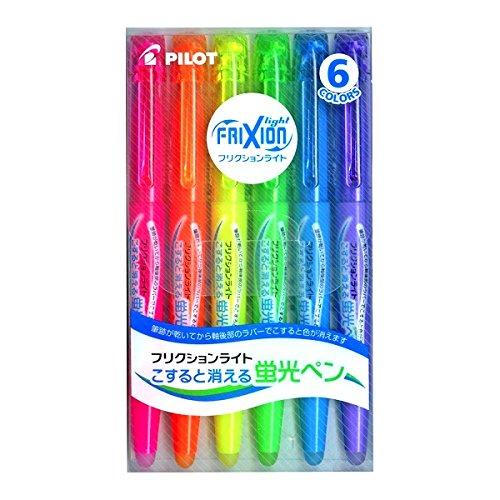 Pilot Frixion Light флуоресцентные чернила стираемая ручка-маркер 5 шт. в упаковке (Розовый/Оранжевый/Желтый/Зеленый/Синий/Фиолетовый)
Pilot Frixion Light флуоресцентные чернила стираемая ручка-маркер 5 шт. в упаковке (Розовый/Оранжевый/Желтый/Зеленый/Синий/Фиолетовый)