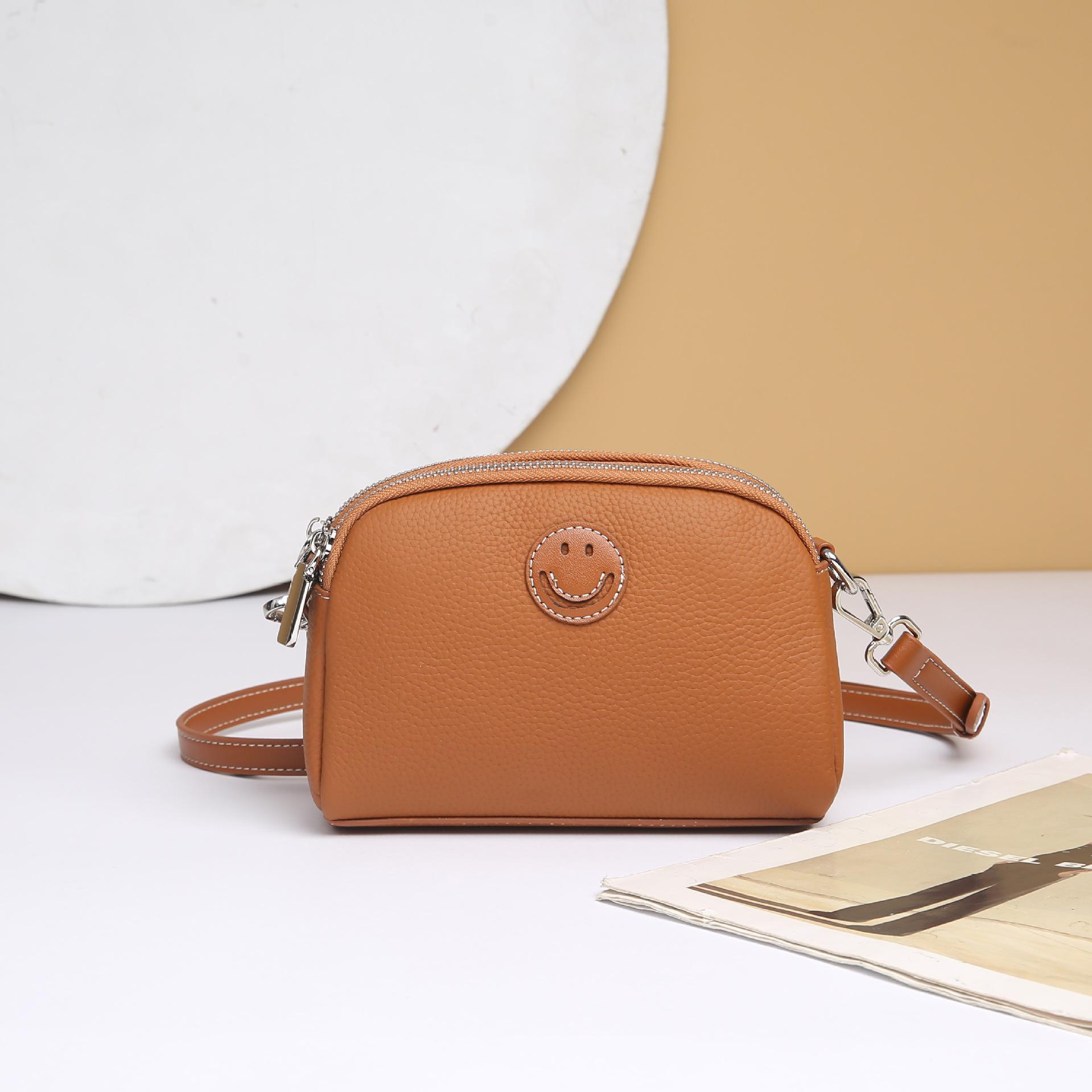 Cowhide Niche Versatile Women s Bag Shoulder Messenger Bag Simple and Fashionable Women s Bag Zipper Small Shell чёрный
Cowhide Niche Versatile Women s Bag Shoulder Messenger Bag Simple and Fashionable Women s Bag Zipper Small Shell чёрный