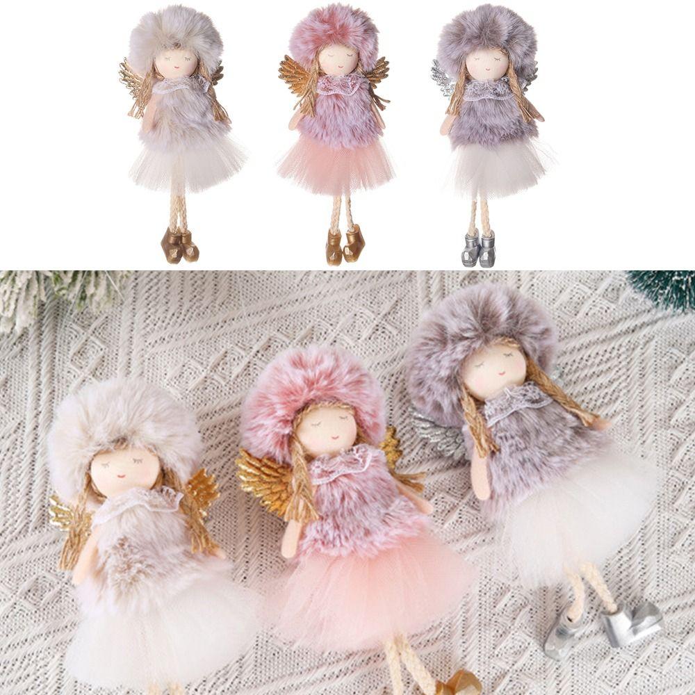 Cute Plush Angel Pendant Handmade Christmas Tree Decoration Kids Gift Angel Doll Christmas
Cute Plush Angel Pendant Handmade Christmas Tree Decoration Kids Gift Angel Doll Christmas