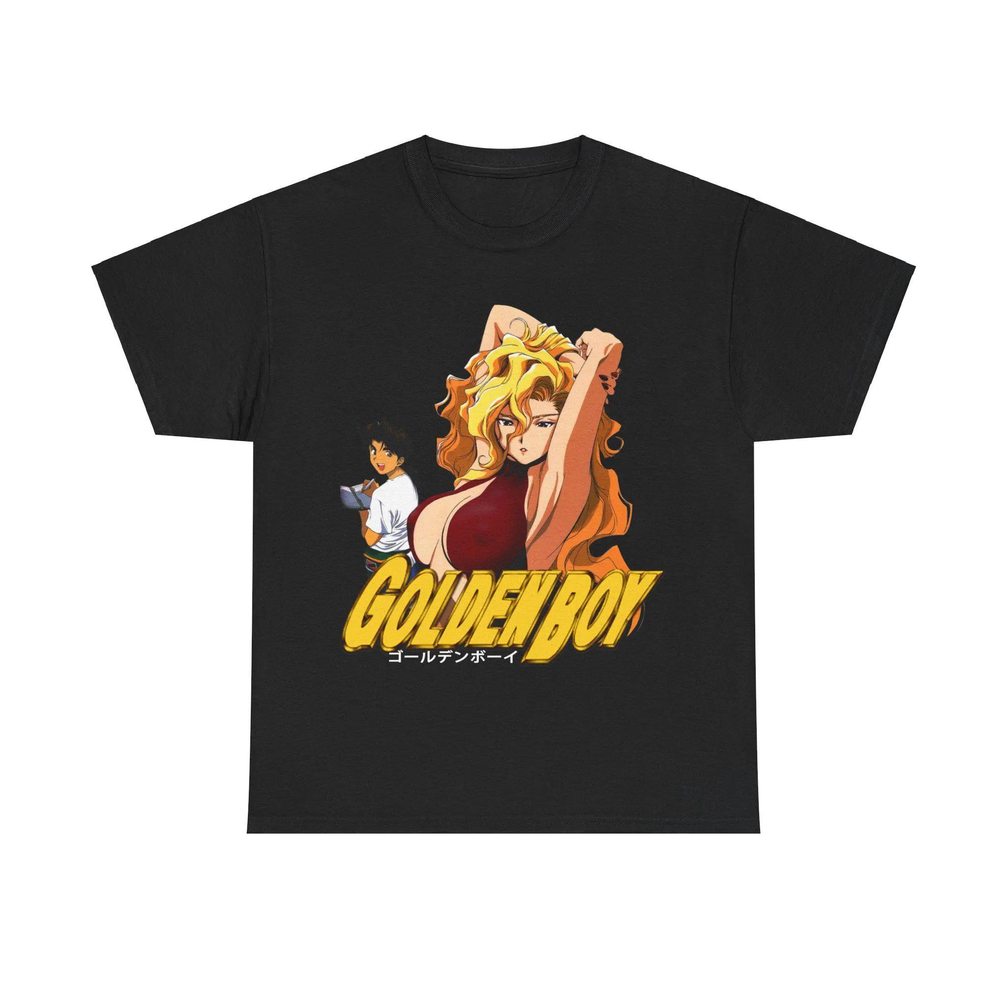 Golden Boy Anime Tshirt Kentaro Oe Manga Retro Cartoon Tshirt for Men and Women Summer Cotton Loose Fashion Short Sleeve Top S
Golden Boy Anime Tshirt Kentaro Oe Manga Retro Cartoon Tshirt for Men and Women Summer Cotton Loose Fashion Short Sleeve Top S