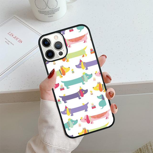 Cartoon Dachshund Sausage Dog Phone Case For iPhone 17 Air 13 12 14 15 16 Cover For Apple Pro Max Plus Coque iPhone 13
Cartoon Dachshund Sausage Dog Phone Case For iPhone 17 Air 13 12 14 15 16 Cover For Apple Pro Max Plus Coque iPhone 13