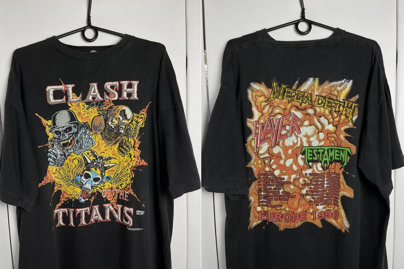 The Clash of the Titans tour Black All Size SOFT STYLE SHIRT S13 XL
The Clash of the Titans tour Black All Size SOFT STYLE SHIRT S13 XL