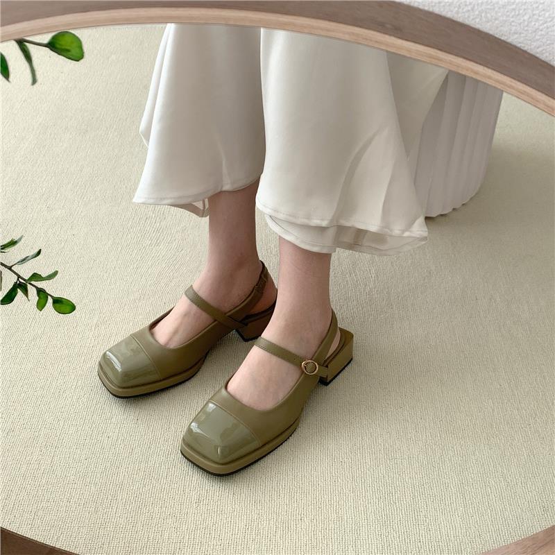 Sandals Women s Summer New Fairy Style Gentle Single Shoes Versatile Thick Heel Square Head Mary Jane Shoes 39 зелений
Sandals Women s Summer New Fairy Style Gentle Single Shoes Versatile Thick Heel Square Head Mary Jane Shoes 39 зелений