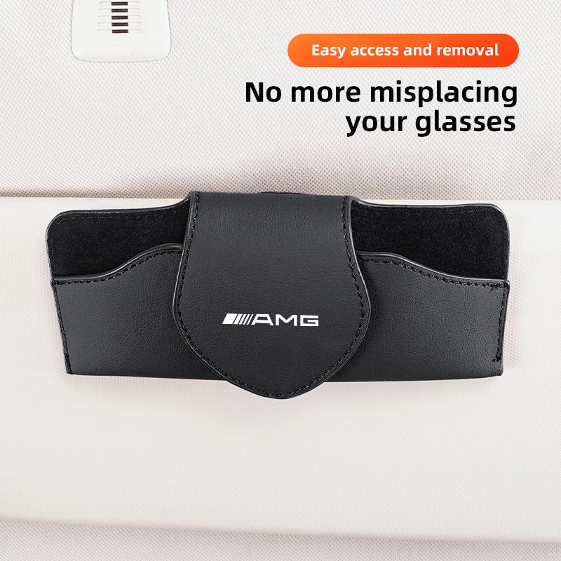 Car Glasses Case Auto Sun Visor Premium Leather Sunglasses Protective Box Accessories Car Decal For Mercedes Benz AMG W214 W205
Car Glasses Case Auto Sun Visor Premium Leather Sunglasses Protective Box Accessories Car Decal For Mercedes Benz AMG W214 W205