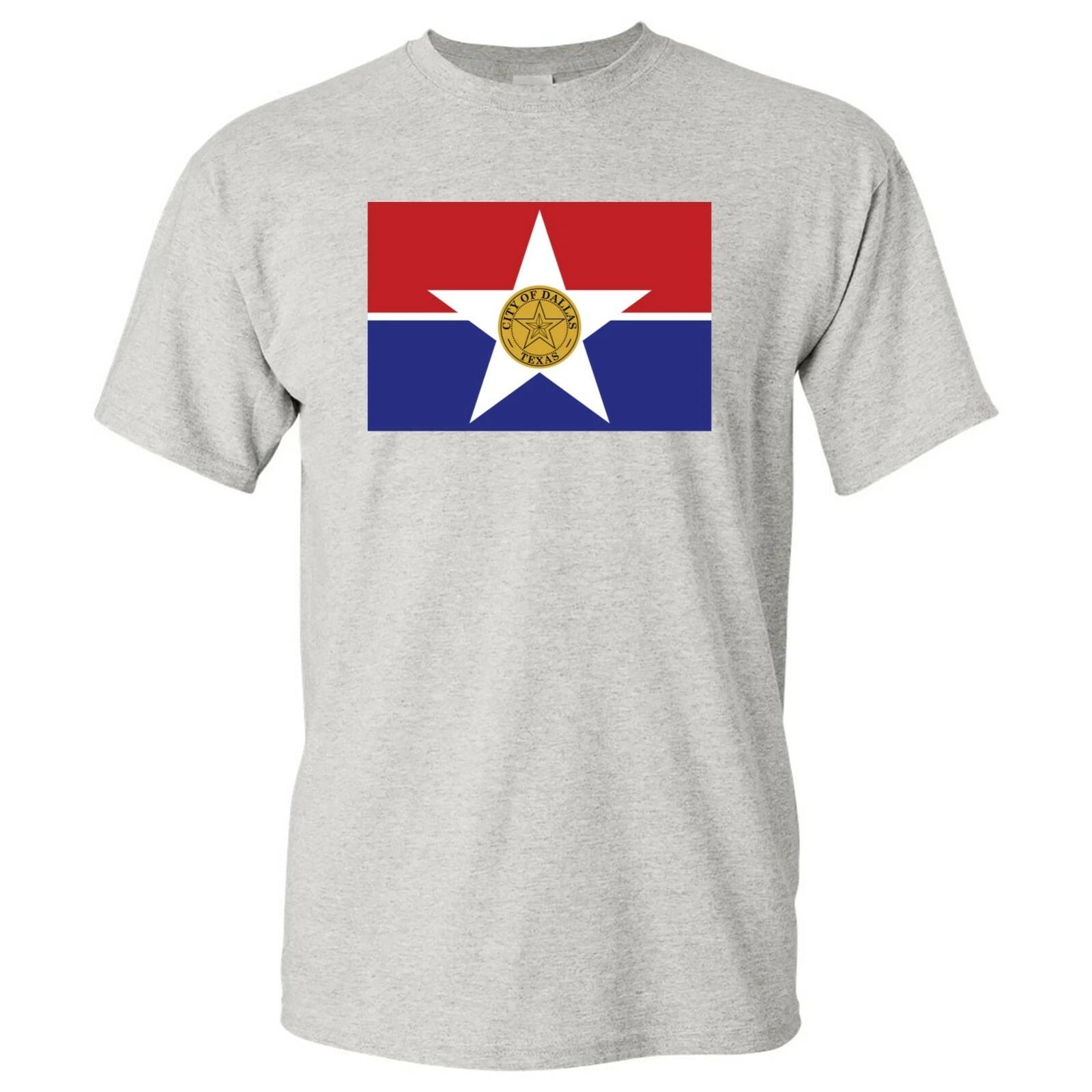 Dallas US City Flag Basic Cotton T-Shirt - Sport Grey 2XL
Dallas US City Flag Basic Cotton T-Shirt - Sport Grey 2XL