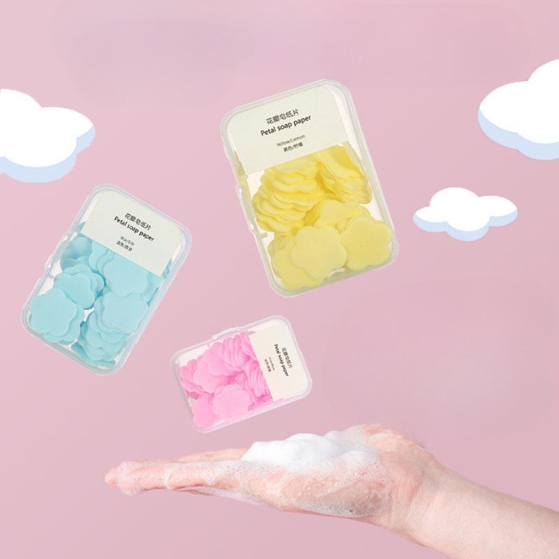 Disposable Soap Sheets Travel Soap Paper Soap Sheets Portable Petal Hand Sanitizer 1box жёлтый
Disposable Soap Sheets Travel Soap Paper Soap Sheets Portable Petal Hand Sanitizer 1box жёлтый