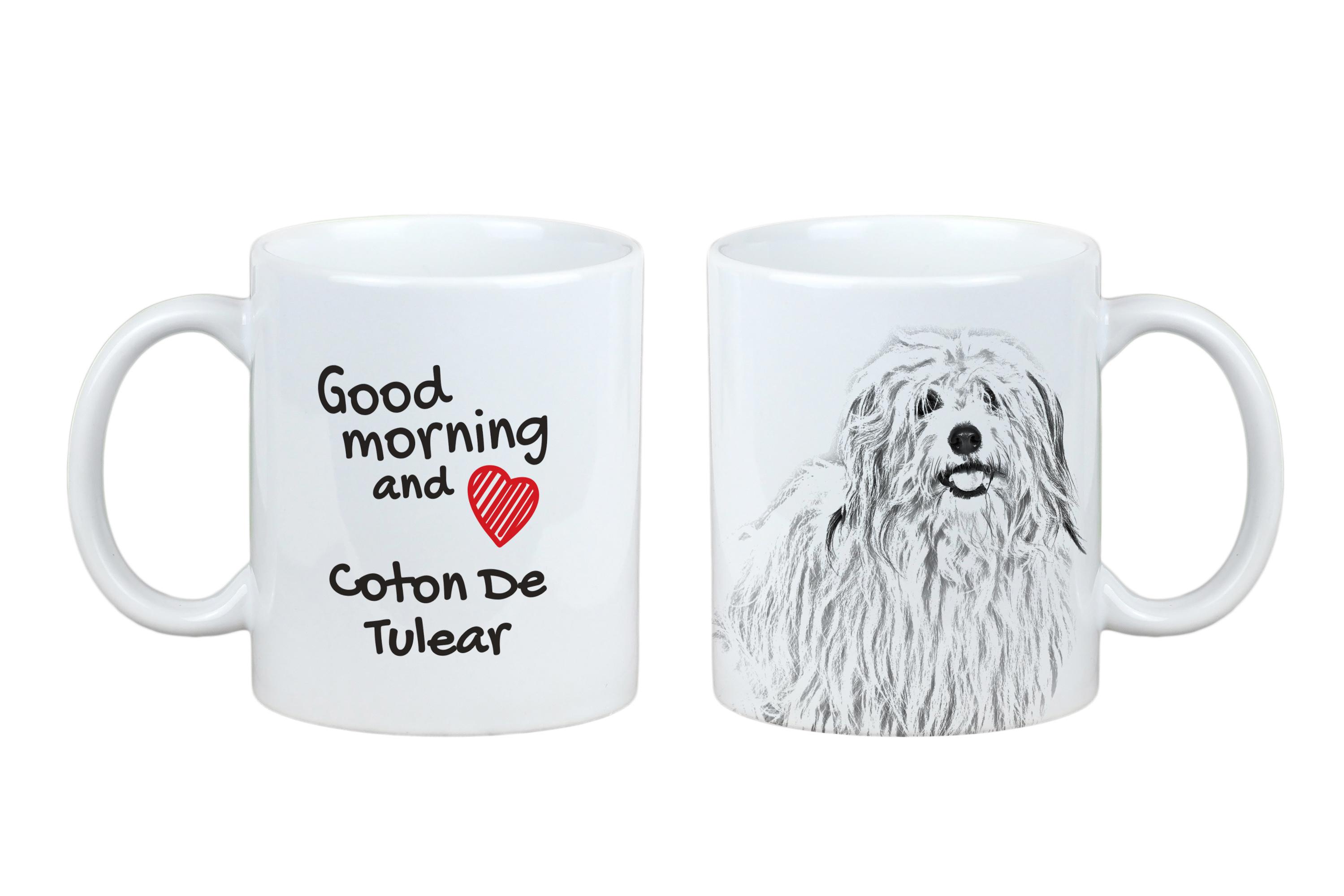 Coton de Tulear, Cotie - cup with a dog, personalized cup with a print, a classic gift for everyone from the Art-Dog brand білий
Coton de Tulear, Cotie - cup with a dog, personalized cup with a print, a classic gift for everyone from the Art-Dog brand білий