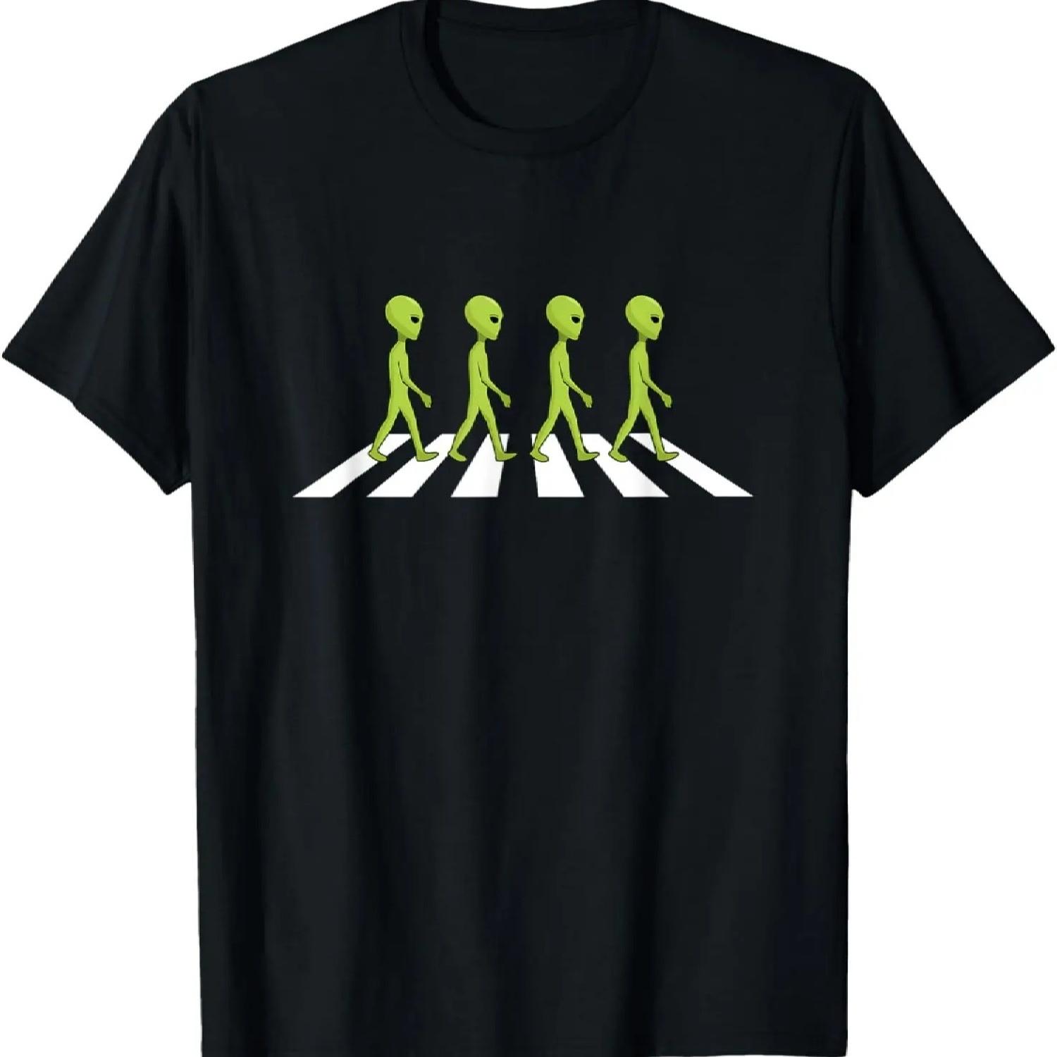 Aliens crossing and walking across road funny gift T-Shirt XXXXXL різнокольоровий
Aliens crossing and walking across road funny gift T-Shirt XXXXXL різнокольоровий