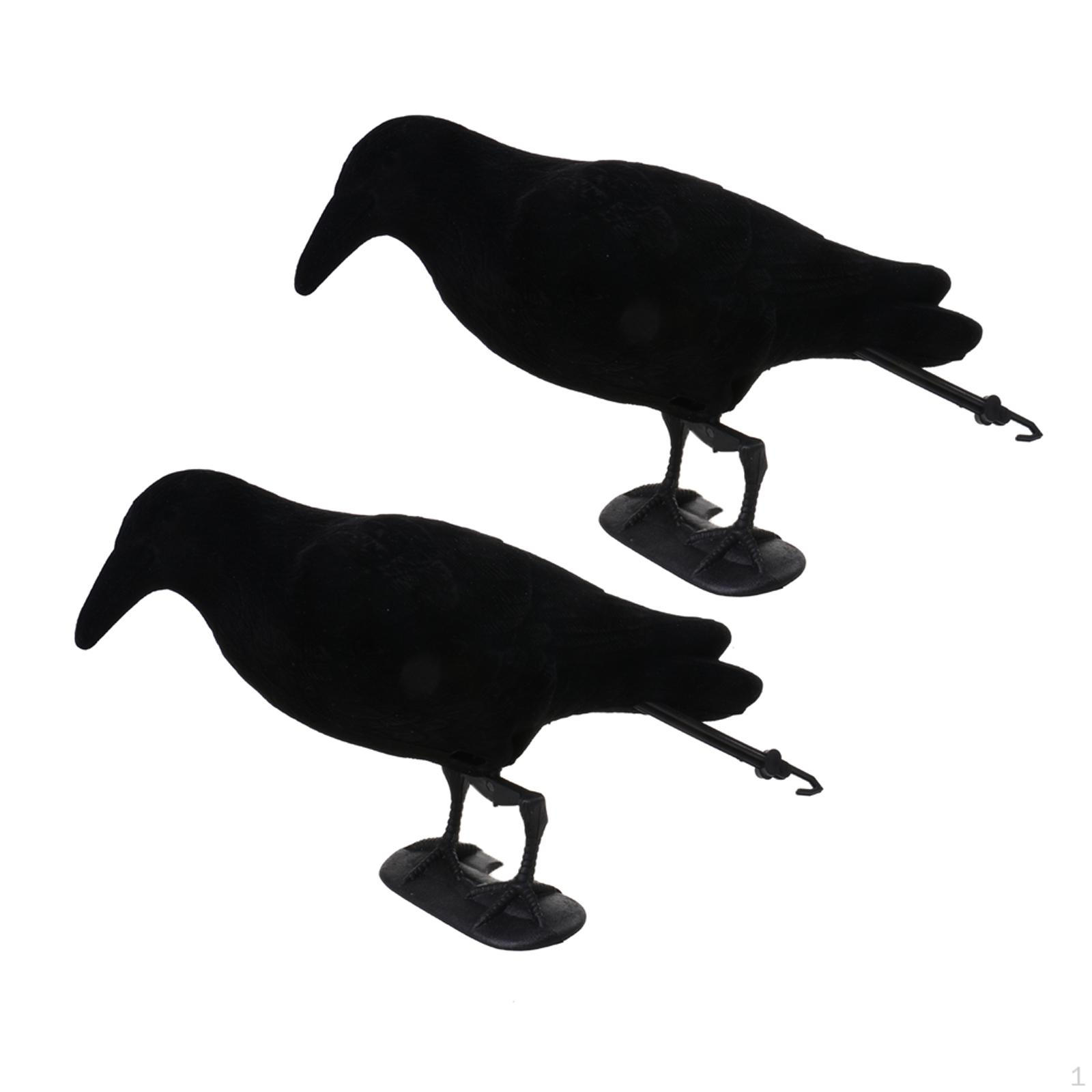 2pcs Duck Hunting Decoy - Halloween Black Feathered Small Crows – Birds Ravens Props Decor
2pcs Duck Hunting Decoy - Halloween Black Feathered Small Crows – Birds Ravens Props Decor