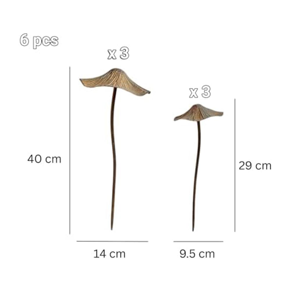 Weatherproof Rustic Style Decorative Mushrooms for Garden Patio Flower Beds Iron Material Dynamic Movement 40cm Set China Mainland
Weatherproof Rustic Style Decorative Mushrooms for Garden Patio Flower Beds Iron Material Dynamic Movement 40cm Set China Mainland