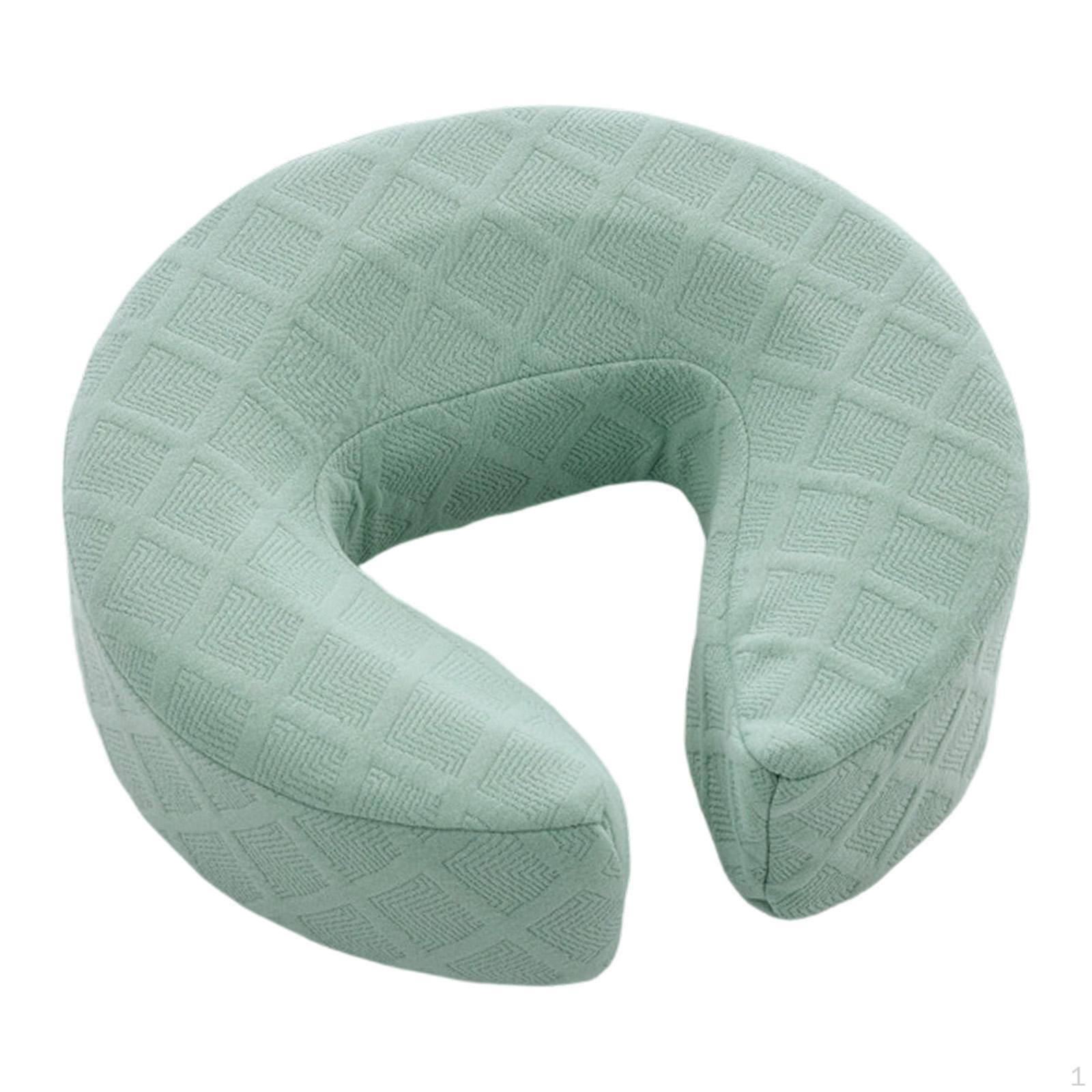 Face Cradle Pillow Cushion Head Neck Massage Headrest Memory Foam for Office Sleeping Green
Face Cradle Pillow Cushion Head Neck Massage Headrest Memory Foam for Office Sleeping Green
