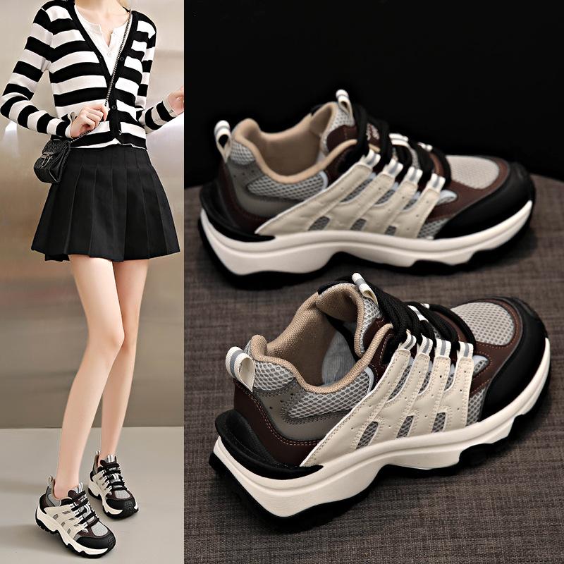 Daddy shoes female Internet celebrity explosion 2024 autumn new mesh breathable versatile platform sports fashion casual shoes tide 35
Daddy shoes female Internet celebrity explosion 2024 autumn new mesh breathable versatile platform sports fashion casual shoes tide 35