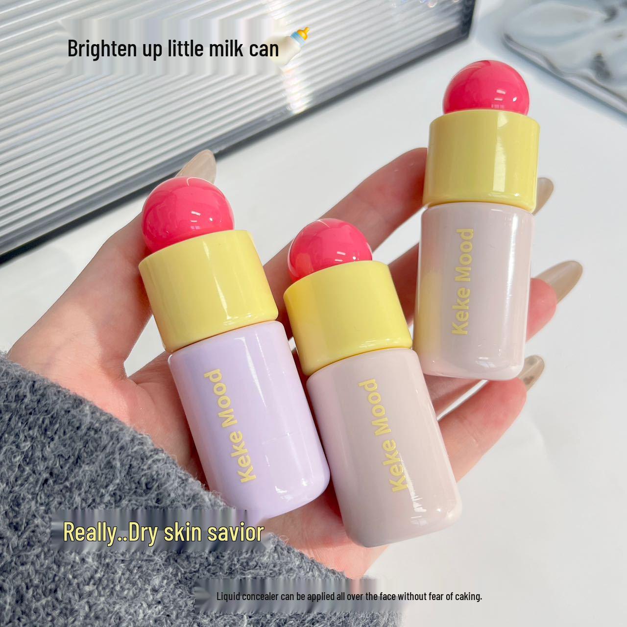 Kekemood Long-Lasting Oil-Free Concealer Cream for Women: Natural, Non-Transfer, Crease-Free, and Skin-Friendly.
Kekemood Long-Lasting Oil-Free Concealer Cream for Women: Natural, Non-Transfer, Crease-Free, and Skin-Friendly.
