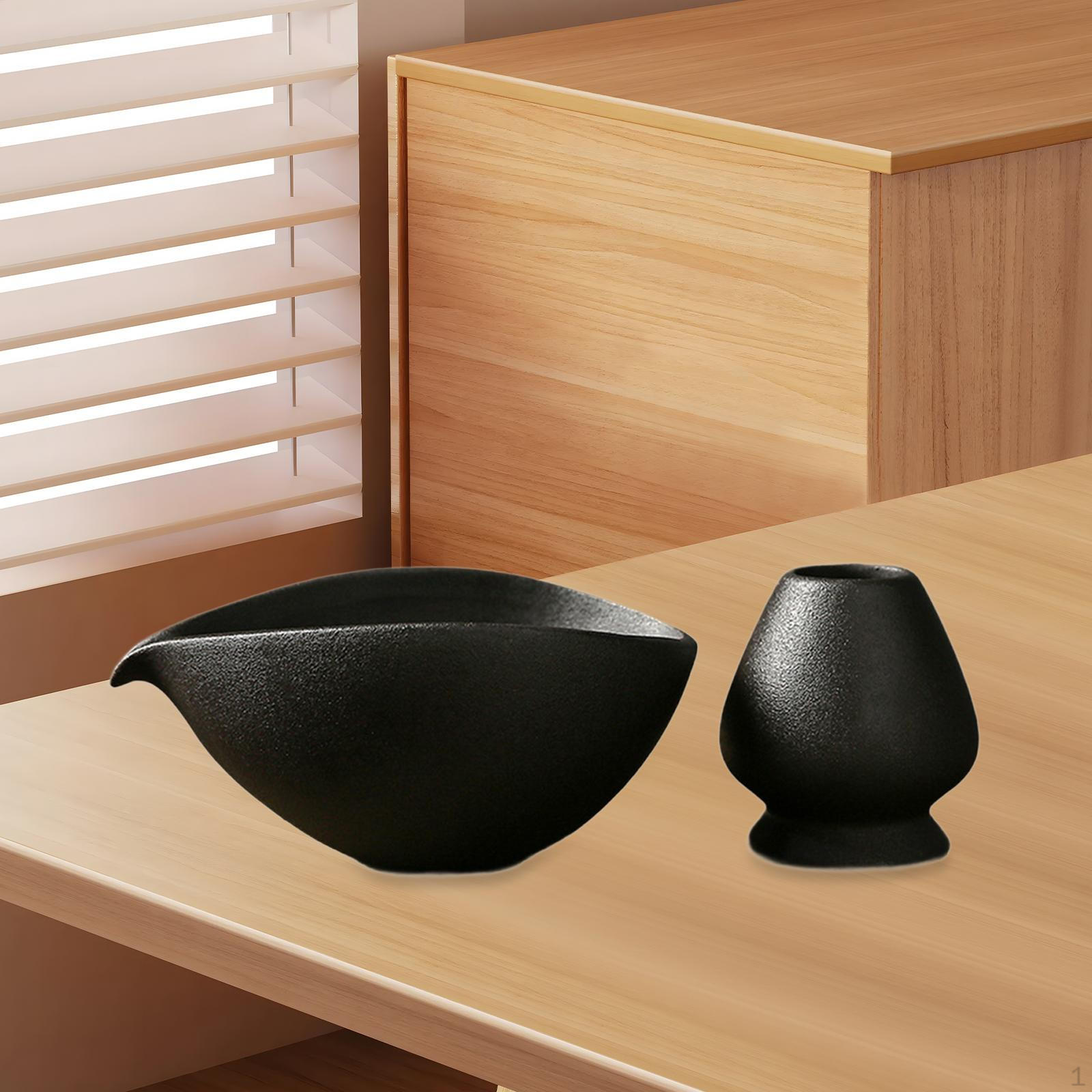 Керамическая миска для смешивания матча с держателем для венчика для начинающих Style C
Керамическая миска для смешивания матча с держателем для венчика для начинающих Style C