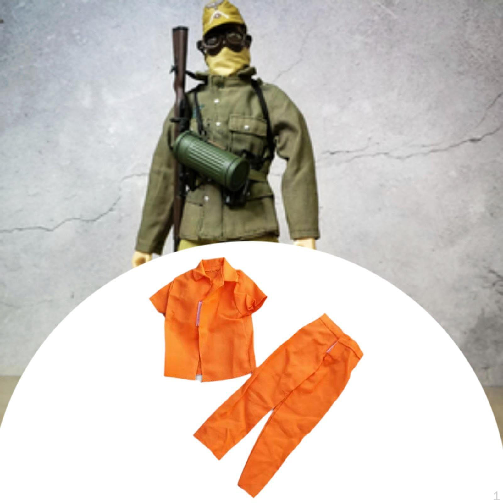 2 Pieces Fashion 1/6 Prison Uniform, Short Sleeve Coat and Pants Costume, Handmade Doll Clothes for
2 Pieces Fashion 1/6 Prison Uniform, Short Sleeve Coat and Pants Costume, Handmade Doll Clothes for
