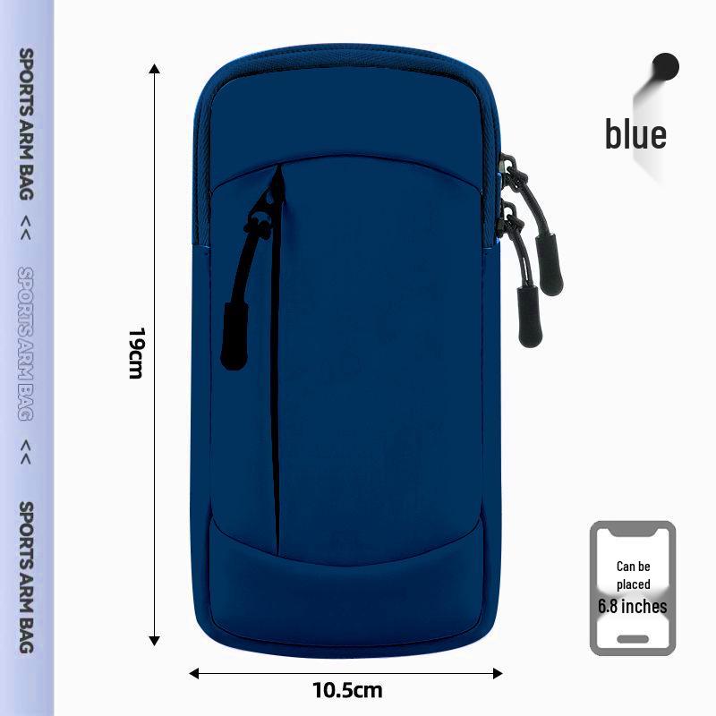 Водоотталкивающий нарукавник для телефона для мужчин и женщин - Легкая спортивная сумка на запястье с карманом-рукавом
Водоотталкивающий нарукавник для телефона для мужчин и женщин - Легкая спортивная сумка на запястье с карманом-рукавом