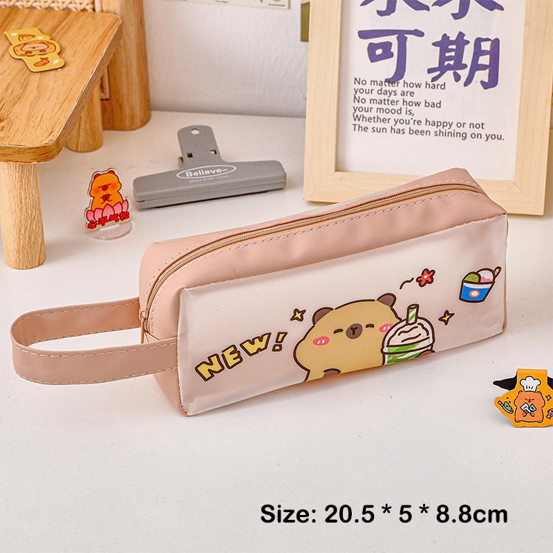 Прозрачный пенал с капибарой, плюшевый пенал с капибарами, школьные принадлежности для девочек, милый пенал, канцелярский пенал
Прозрачный пенал с капибарой, плюшевый пенал с капибарами, школьные принадлежности для девочек, милый пенал, канцелярский пенал