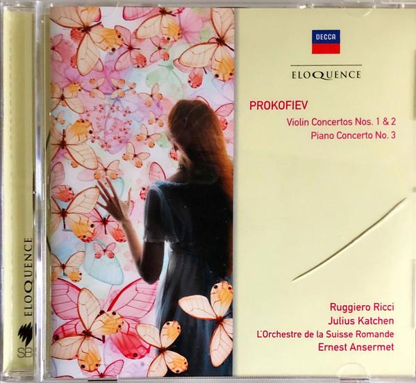 CD RICCI, KATCHEN, L ORCHESTRE; ANSERM - Prokofiev: Violin Concertos 1 & 2 P 4800837 Decca 2009 Japan Classical Used
CD RICCI, KATCHEN, L ORCHESTRE; ANSERM - Prokofiev: Violin Concertos 1 & 2 P 4800837 Decca 2009 Japan Classical Used