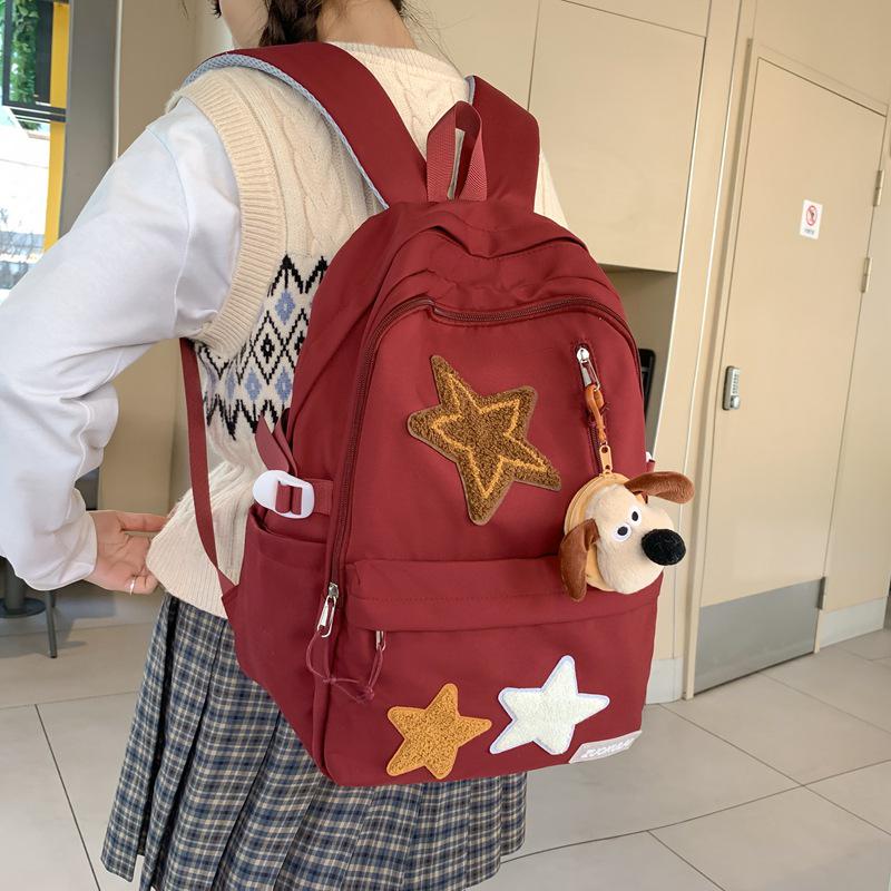 Korean Style Casual Large Capacity Backpack for Students – Versatile for Elementary, Middle, High School & College