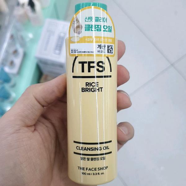 The Face Shop Очищающее масло с рисовой водой Bright 100 мл One thing
The Face Shop Очищающее масло с рисовой водой Bright 100 мл One thing