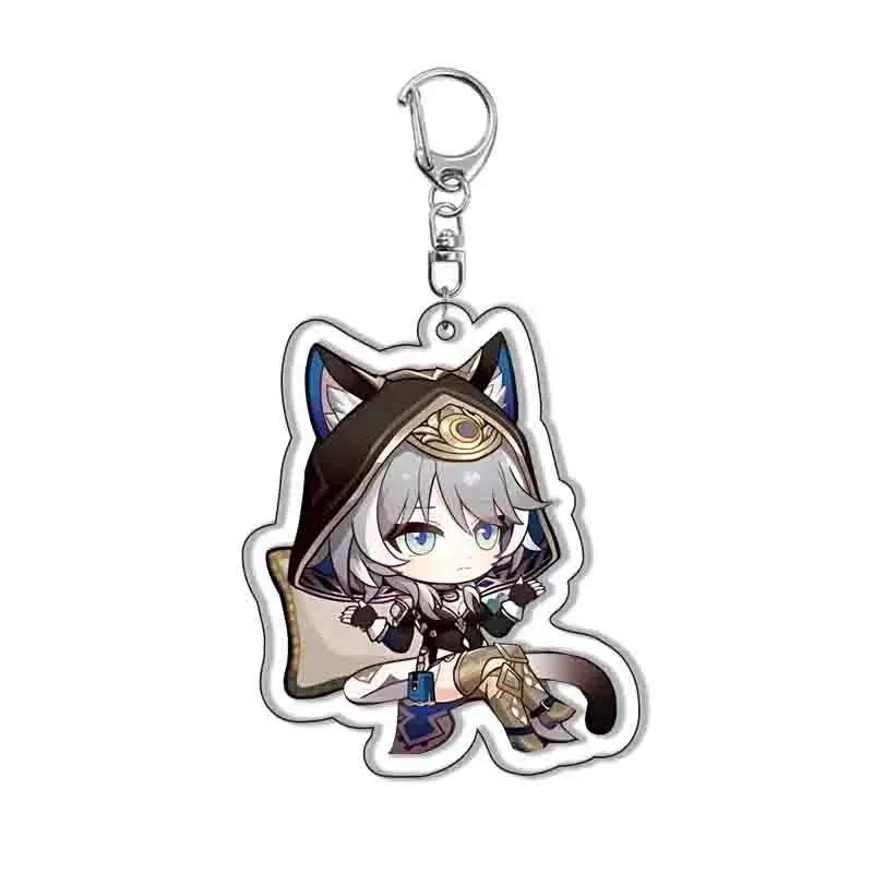 Game Honkai: Star Rail Acrylic Pink Keychains Cosplay Figures Hyacine Hyacinthia Cipher Cifera Pendant Bag Hanging Accessories
Game Honkai: Star Rail Acrylic Pink Keychains Cosplay Figures Hyacine Hyacinthia Cipher Cifera Pendant Bag Hanging Accessories