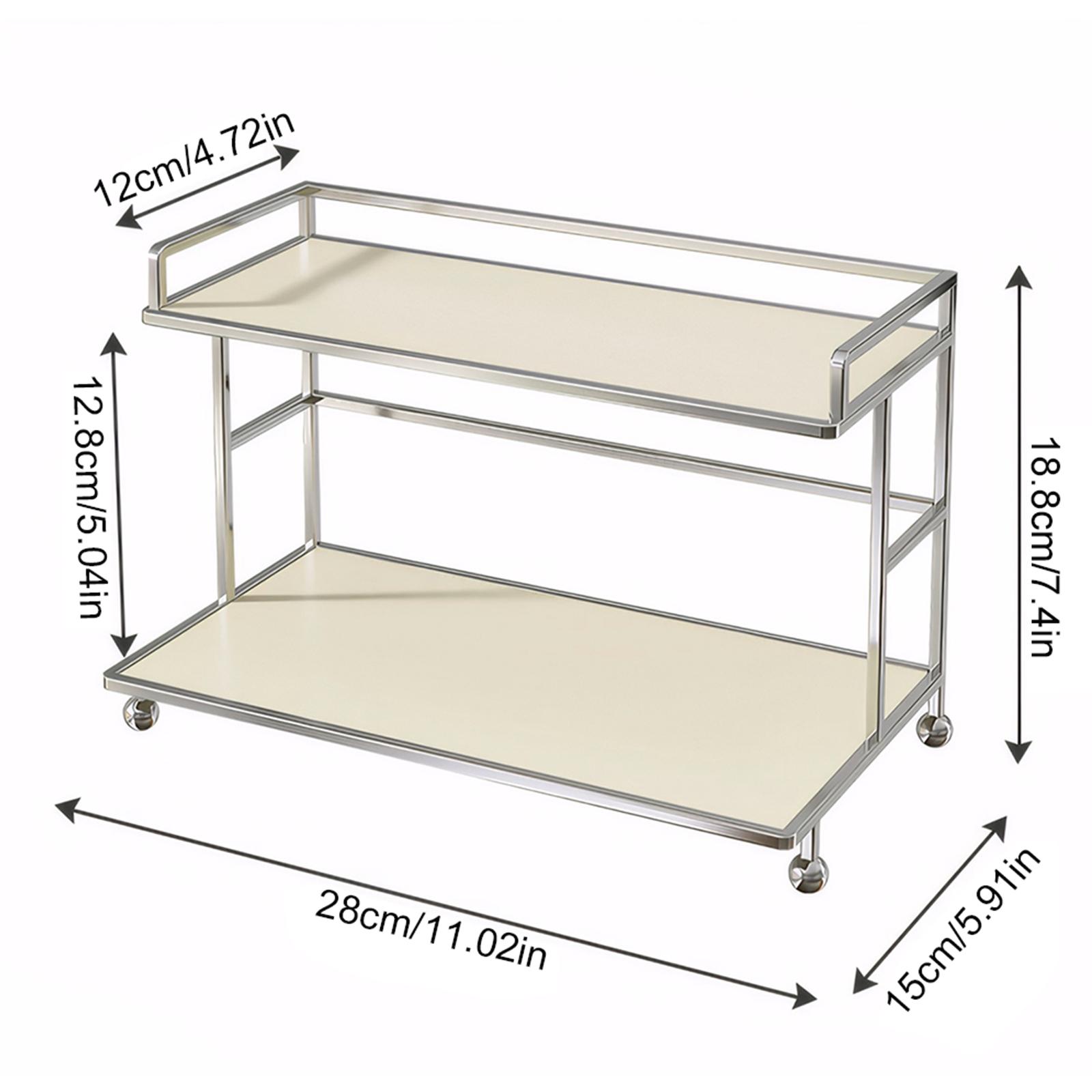 2Tier Nordic Style Vanity Organizer Acrylic Metal Desktop Storage Rack for Bathroom Makeup Kitchen Spice Office Living Room Hall
2Tier Nordic Style Vanity Organizer Acrylic Metal Desktop Storage Rack for Bathroom Makeup Kitchen Spice Office Living Room Hall