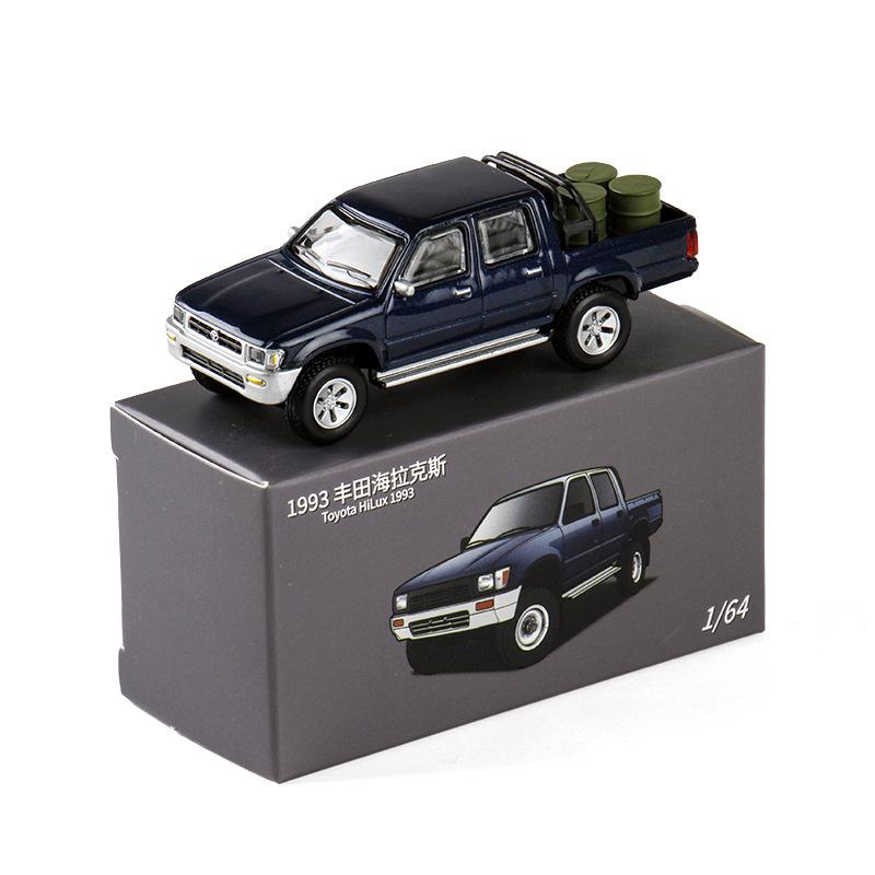 1/64 Toyotas Hilux Alloy Pickup Car Model Diecast Metal Toy Off-road Vehicle Car Model High Simulation Miniature Scale Kids Gift
1/64 Toyotas Hilux Alloy Pickup Car Model Diecast Metal Toy Off-road Vehicle Car Model High Simulation Miniature Scale Kids Gift