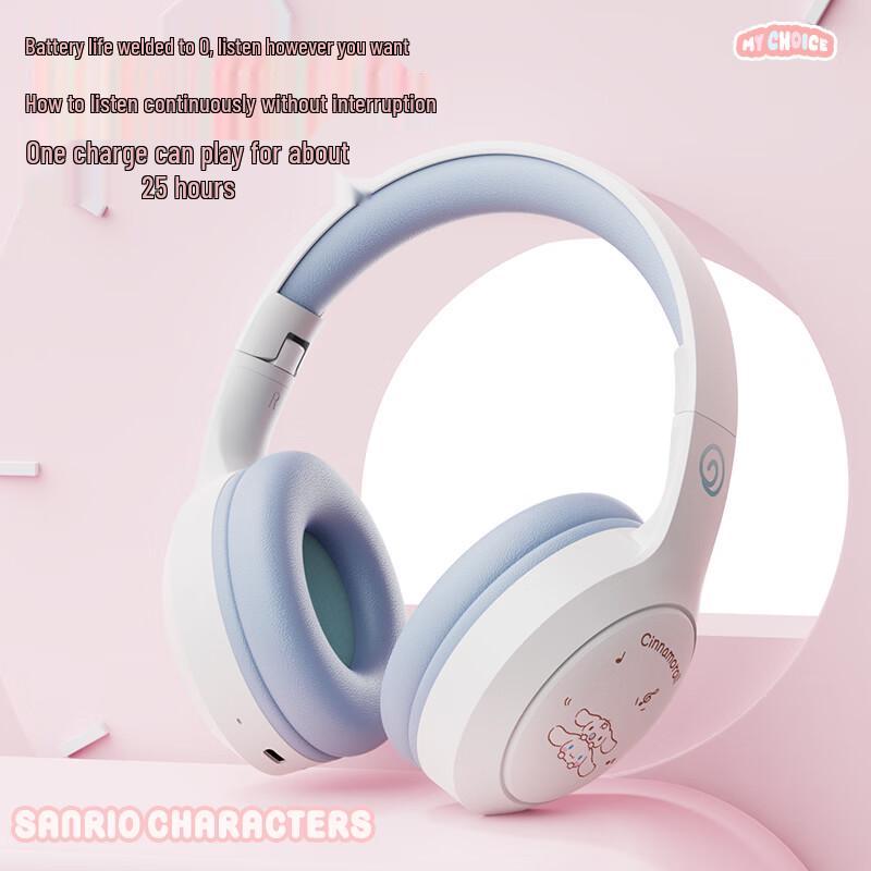 Chenfeng Sanrio Cinnamoroll Wireless Bluetooth Over-Ear Headphones
Chenfeng Sanrio Cinnamoroll Wireless Bluetooth Over-Ear Headphones