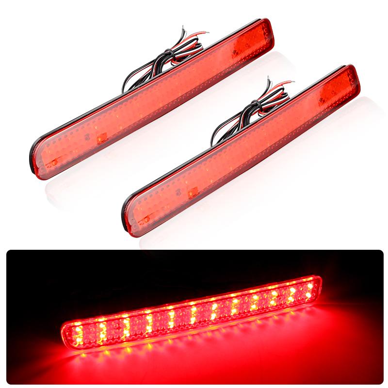 2pcs For Range Rover Sport L320 Discovery 3 4 Rear Bumper Reflector LED Brake Light Lamp Tail Smoke Black / RED Lens No-Errors
2pcs For Range Rover Sport L320 Discovery 3 4 Rear Bumper Reflector LED Brake Light Lamp Tail Smoke Black / RED Lens No-Errors
